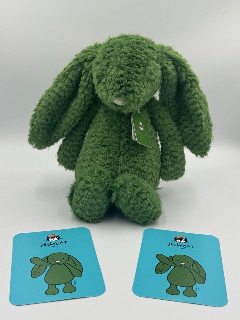 Jellycat Blathnaid Green Bunny Ireland Exclusive NWT +2 Stickers SHIPS FROM USA